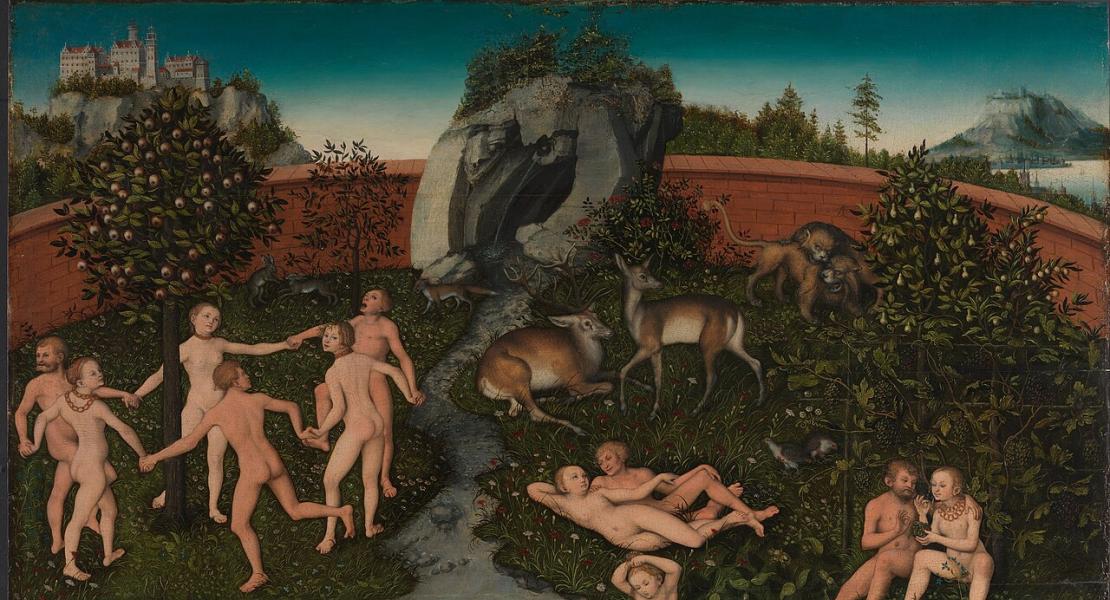 The Golden Age (c. 1530) by Lucas Cranach the Elder
